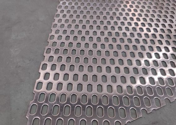Lembar logam perforasi heksagonal yang disesuaikan Ketebalan 1,2 mm 1,5 mm