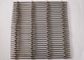 Arsitektur SS 316 316L Woven Wire Mesh Wall Cladding ISO9002