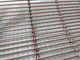 Eksternal SUS 304 316 Dekoratif Woven Wire Mesh Curtain Wall ISO9002
