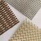 Warna Emas 1.2mm Arsitektur Metal Mesh Chain Link Tirai