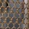 Warna Emas 1.2mm Arsitektur Metal Mesh Chain Link Tirai
