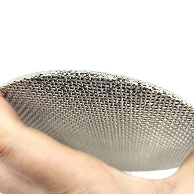 Disk Filter Sinter Baja Tahan Karat 316 untuk Filtrasi Cairan
