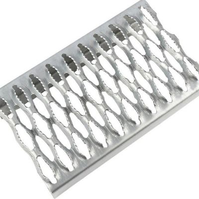 5mm Grip Strut Safety Grating Channel Aluminium Diamond Plank