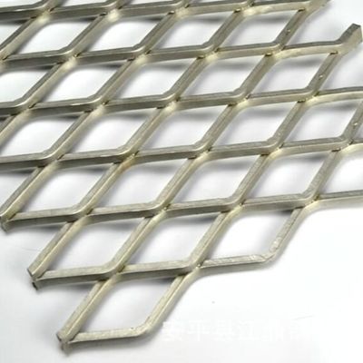 Heavy Duty 1.5mm Stainless Steel Expanded Metal Mesh Untuk Platform Catwalk