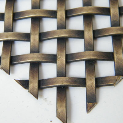 Stainless Steel Berkerut Anyaman Wire Mesh Outdoor Logam Dekoratif Arsitektur Logam Fasad Mesh