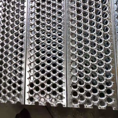Papan Grating Keselamatan Berlubang Baja Tahan Karat Aluminium