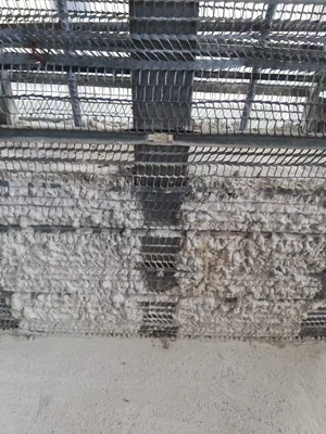 Besi bertulang dasar permanen formwork Mesh Formwork Support Mesh