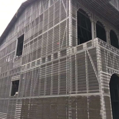 Jaring Bekisting Permanen Sambungan Konstruksi Baja Galvanis untuk Beton