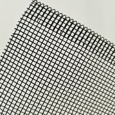 Aluminium Alloy Woven Wire Mesh untuk jendela dan pintu