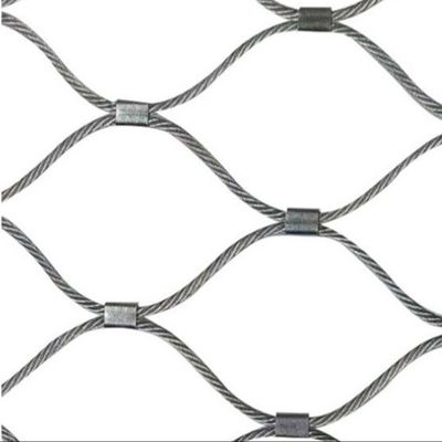 High Strength Diamond Ferrule Stainless Steel Cable Woven Wire Rope Mesh