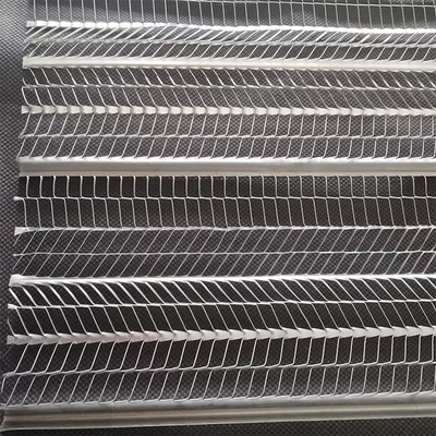 0,25-0,4mm Rib Expanded Metal Lath Stucco Mesh Untuk Bahan Bangunan