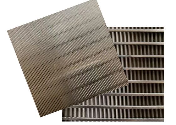 0.5*1.5 304 Stainless Steel Wedge Wire Layar Panel 6000mm * 6000mm