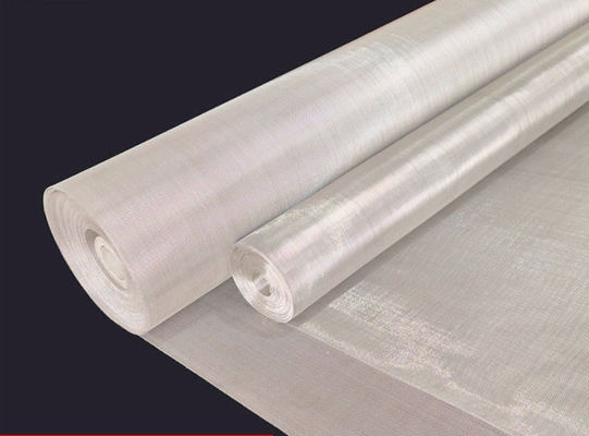 304 Stainless Steel Woven Wire Mesh untuk Filtrasi Suhu Tinggi