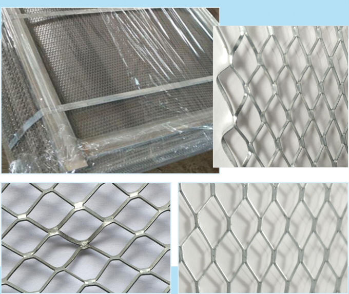 ASTM A653 Stucco Wire Mesh 27 "* 96" Self Furring Expanded Metal Lath