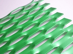 Arsitektur dekoratif aluminium diekspansi mesh logam