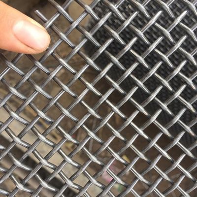 Kawat Jaring Berkerut Bergetar Pemecah Batu untuk Penyaringan Quarry