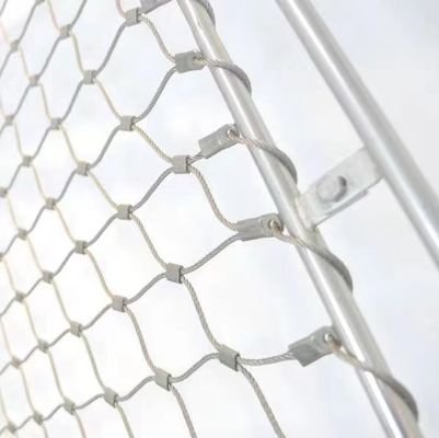 Baja tahan karat 304 316 Tali Wire Mesh 2mm 2.5mm 3mm Ketebalan