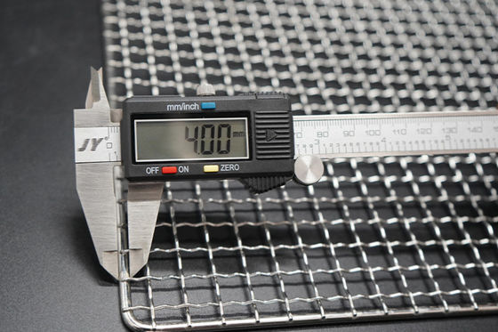 Jaring Panggangan BBQ Stainless Steel 304 Anti Lengket Tahan Panas