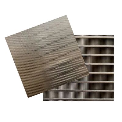 SS 304 316 Lampu kawat wedge untuk industri pertambangan dan kimia