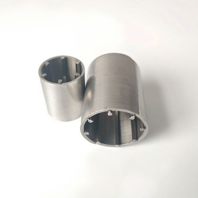 Layar Keranjang Kawat Wedge Pembersihan Mandiri untuk Filter Air