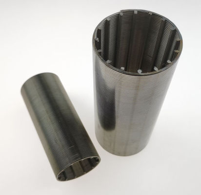 Pabrik V Filter lubang 304 stainless steel Wedge berbentuk Curved Screen