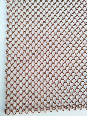 Tirai Aluminium Dekoratif Berwarna Khusus Untuk Tirai Pelapis Dinding