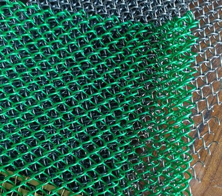 Custom Anodized Arsitektur Metal Mesh Partisi Wall Divider