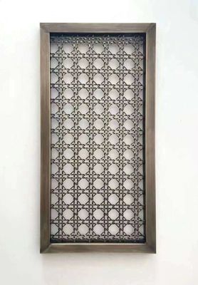 Custom Anodized Arsitektur Metal Mesh Partisi Wall Divider