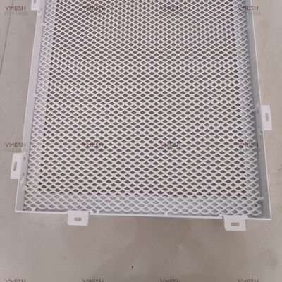 Mesh Logam Dilapisi PVC Diperluas Galvanis Mesh Logam Diperluas Untuk Pelindung Jendela