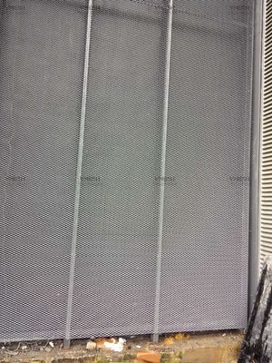 Akzonobel PVDF Aluminium Expanded Metal Sheet untuk Wall Cover