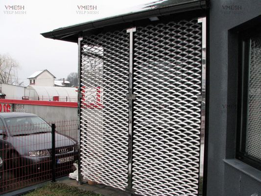 Panel Plafon Logam Ekspansi Aluminium PVDF Hitam