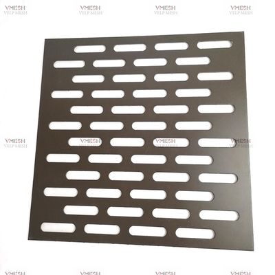 Aluminium Perforated Metal Facade Cladding untuk dinding dekoratif