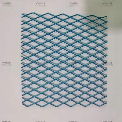 Aluminium Merah Metal 4x8 Feet Small Hole Diamond Pola