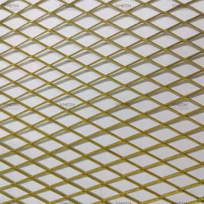 Aluminium Merah Metal 4x8 Feet Small Hole Diamond Pola