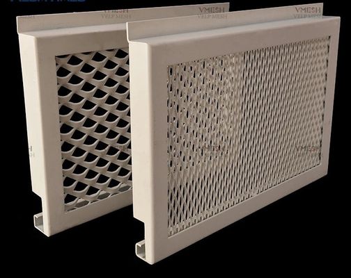 Langit-langit Gantung Jaring Logam Ekspansi Aluminium Kustom