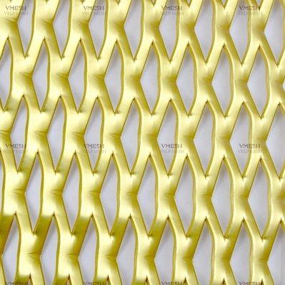 Lembaran Logam Aluminium yang Diperluas Anti-Selip Tahan Aus