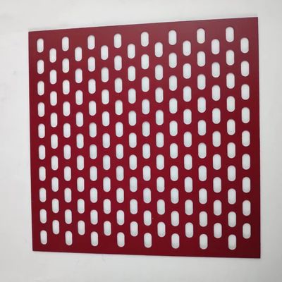 Hexagonal Hole Aluminium Perforated Mesh Sheet Ketebalan 1mm