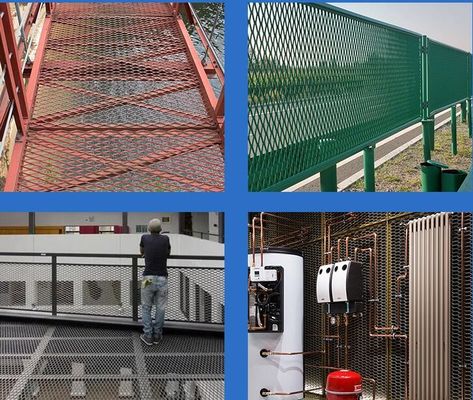 Jaring Logam Ekspansi Aluminium Kustom untuk Layar dan Kisi-kisi