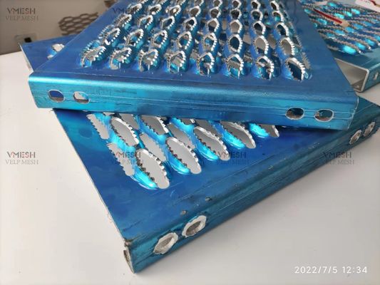 Aluminium 3003 Diamond Hole Floor Grating Ketebalan 2,5 mm-6 mm