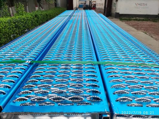 Aluminium 3003 Diamond Hole Floor Grating Ketebalan 2,5 mm-6 mm