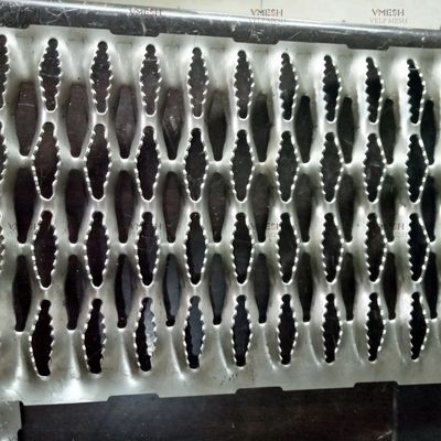 Grating Keselamatan Grip Strut 2-4m Tugas Berat Saluran Berlian Anti-Selip