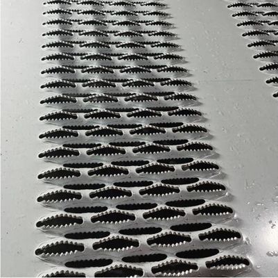 Grip Strut Papan Keamanan Grating Menyediakan Antiskid Permukaan untuk Platform