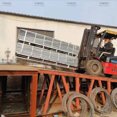 Bahan Konstruksi Anti-korosi Baja Galvanis Jaring Lath Rib Tinggi