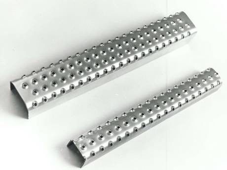 Galvanized 2.5mm Metal Ladder Rings Heavy Duty Antiskid