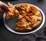 OEM Seamless Round Pizza Cooking Mesh Pizza Mesh Pan Untuk Restoran Dapur Rumah
