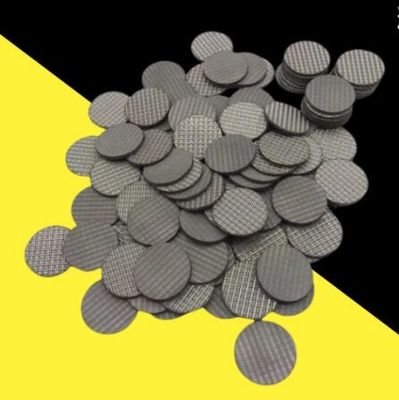 Disk Filter Sinter Baja Tahan Karat 316 untuk Filtrasi Cairan