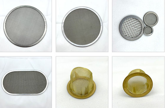 Layar Filter Stainless Steel 3 inci 10 20 30 Mesh Single Multi Layers