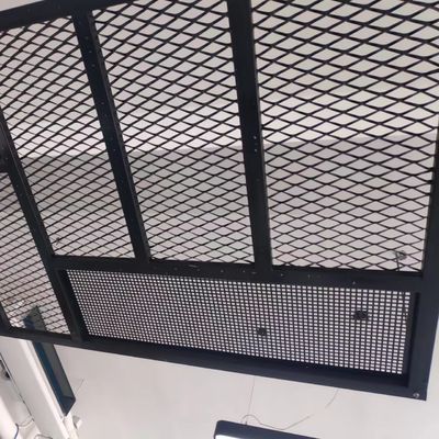 Plafon Bangunan Aluminium Bahan Bangunan Layar Fasad Wire Mesh Diperluas