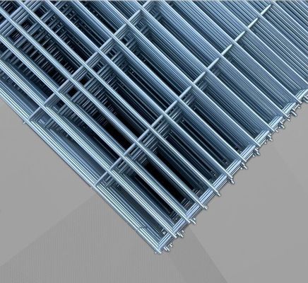 Panel Mesh Las Lapisan PVC Hot Dip Galvanized untuk Pagar Keamanan