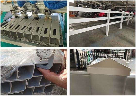 Pvc Panel Peternakan Pagar Taman Pagar Trellis New Privasi Putih Vinyl 2 Rails Pagar